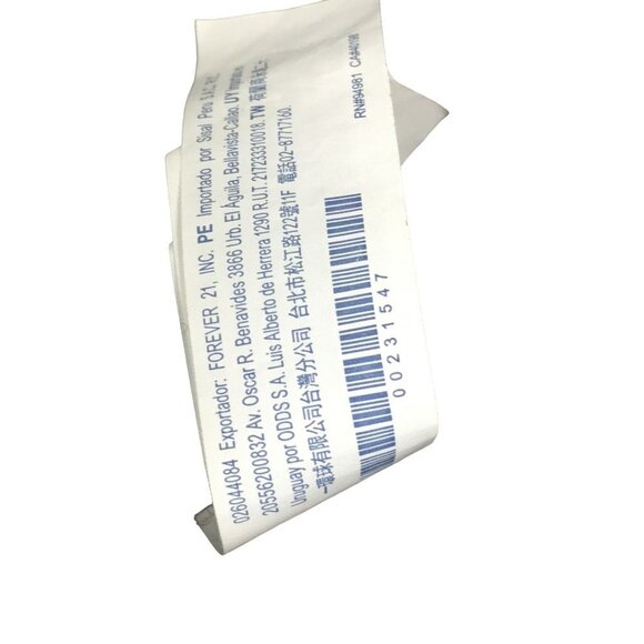 Forever 21 Womens Cropped Sweater Size Medium Gray Turtleneck with Drawstring - Picture 13 of 13